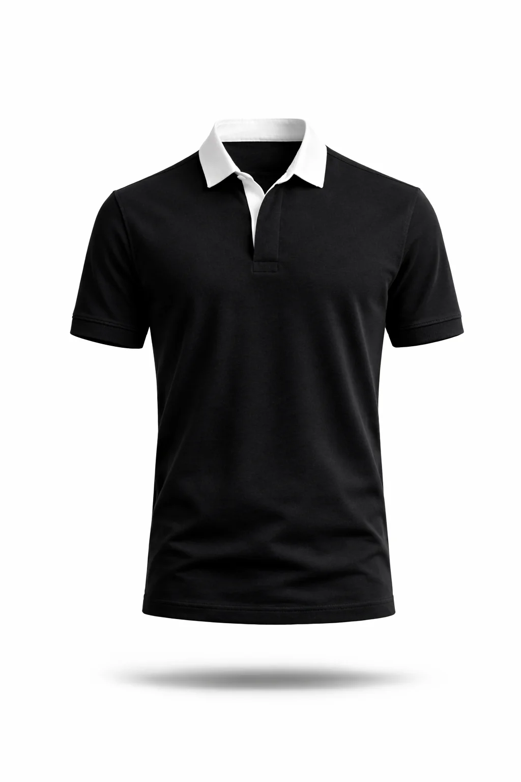 Pack of 2 Two Tone Johnny Collar Polos - Image 5